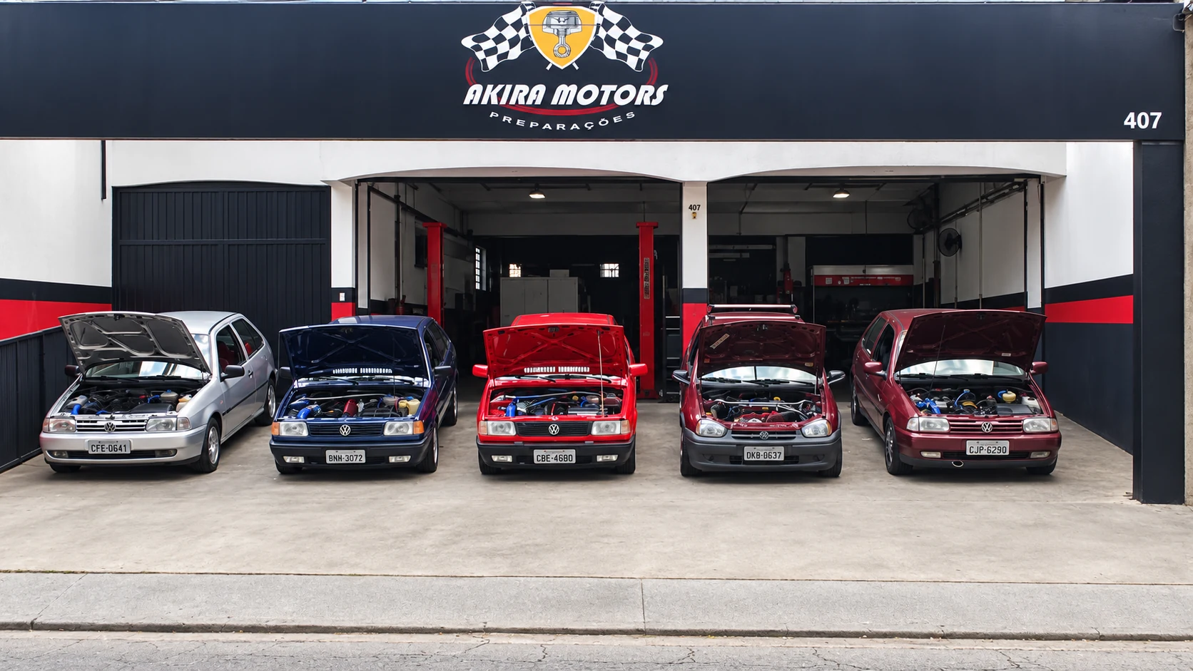 Fachada da Akira Motors Preparações