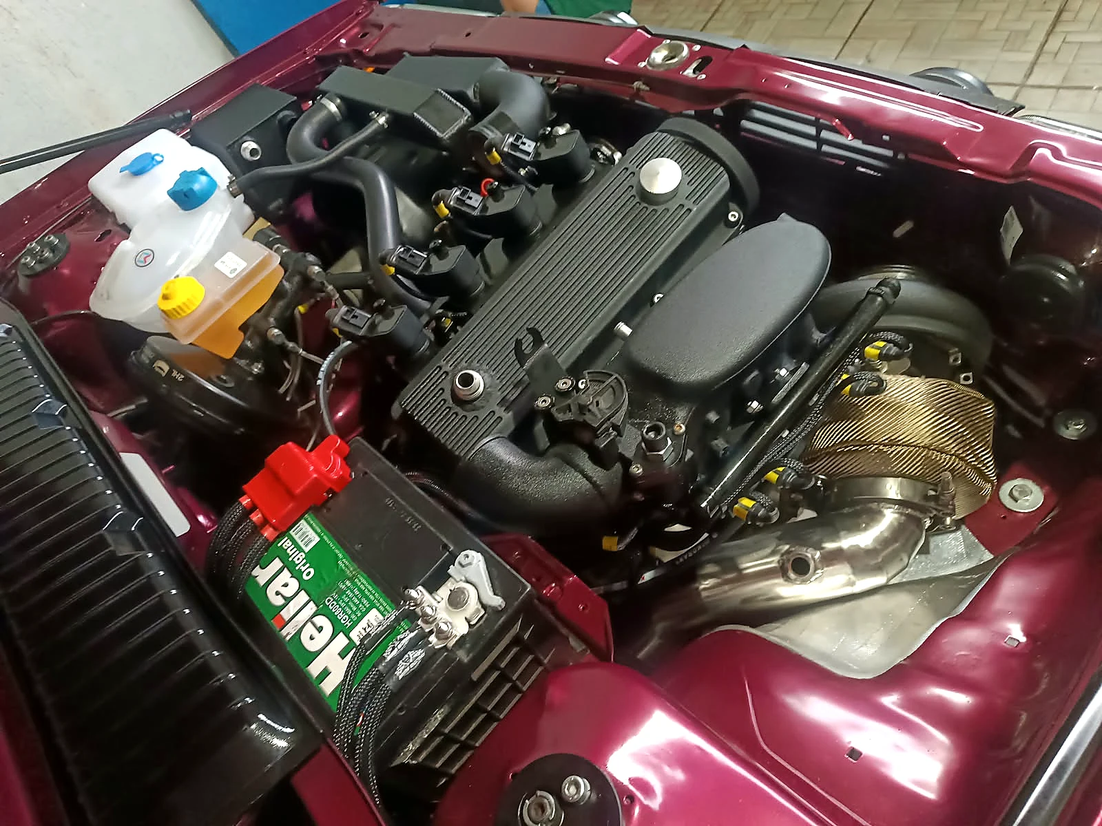 Projeto Akira Motors com motor preparado